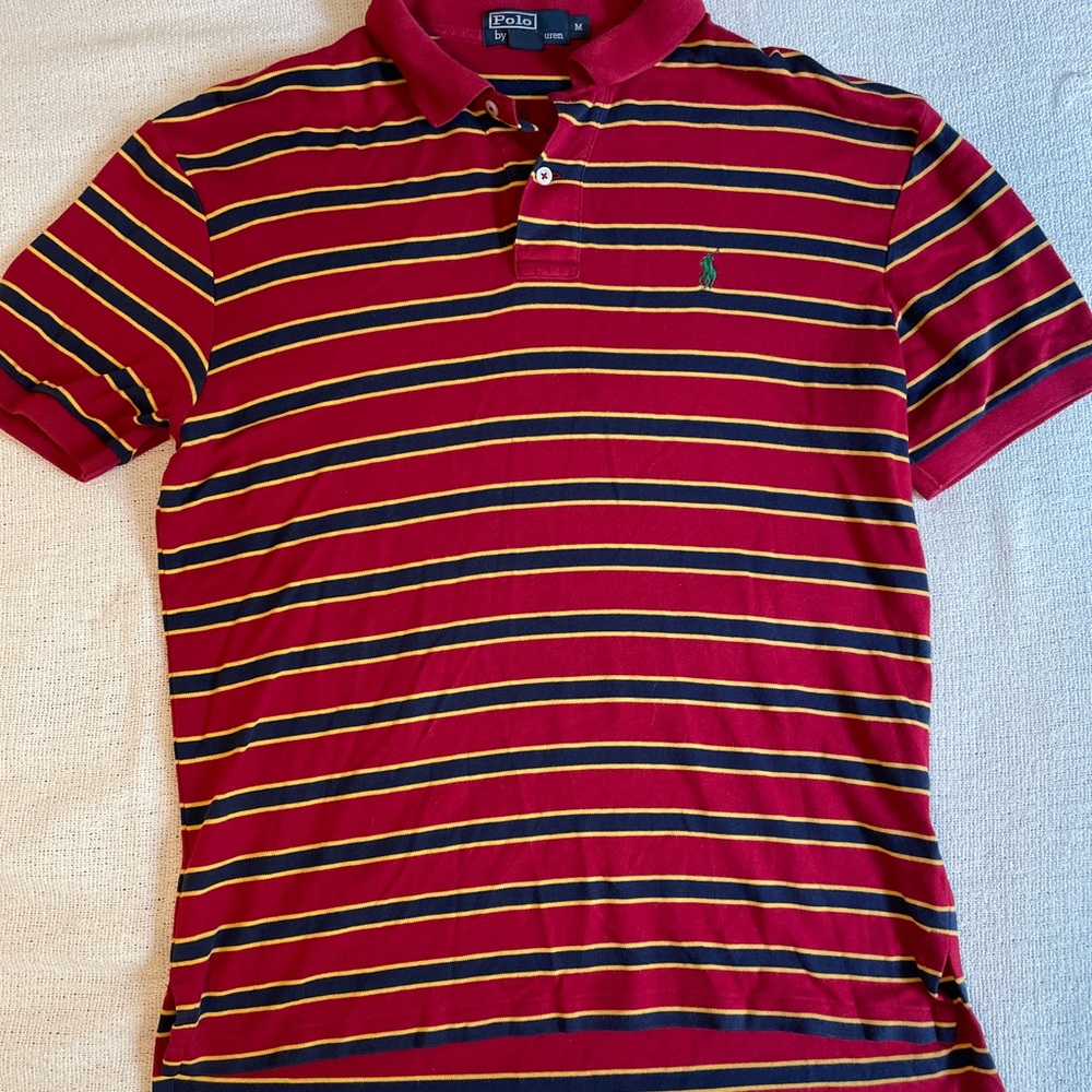 Men’s Striped Polo by Ralph Lauren